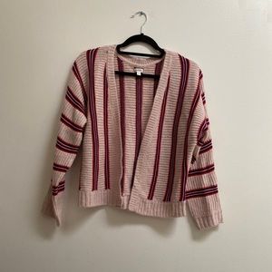 Gymboree Girls Striped Knit Cardigan XL